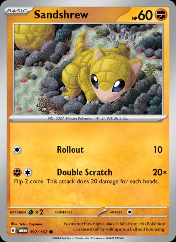 Sandshrew – Twilight Masquerade 097