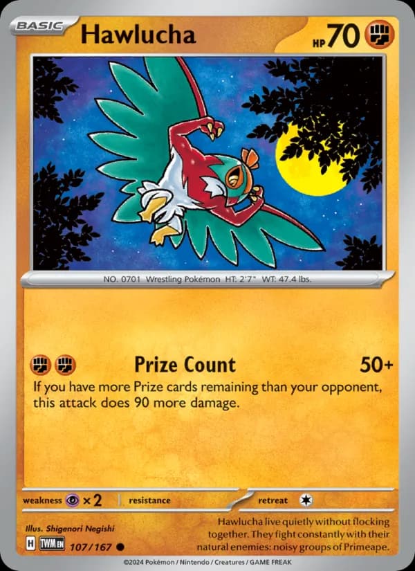 Hawlucha – Twilight Masquerade 107