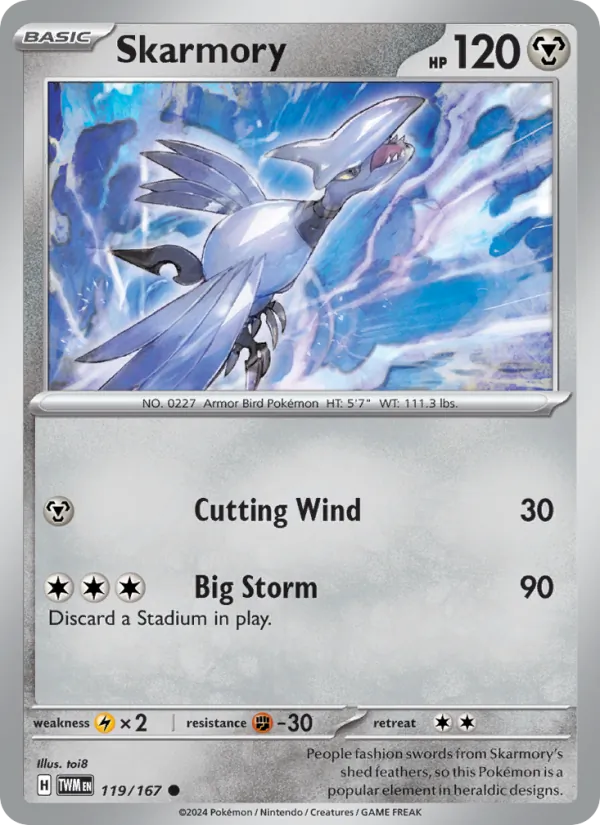 Skarmory – Twilight Masquerade 119