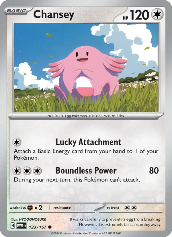Chansey – Twilight Masquerade 133