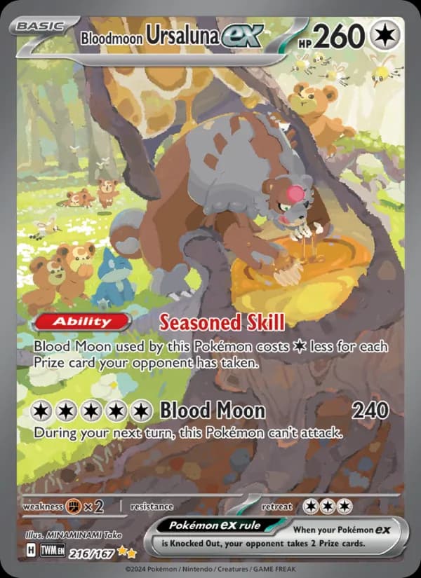 Bloodmoon Ursaluna ex – Twilight Masquerade 216