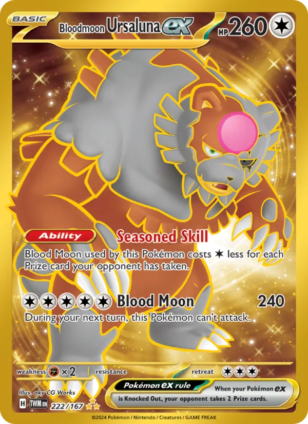 Bloodmoon Ursaluna ex – Twilight Masquerade 222