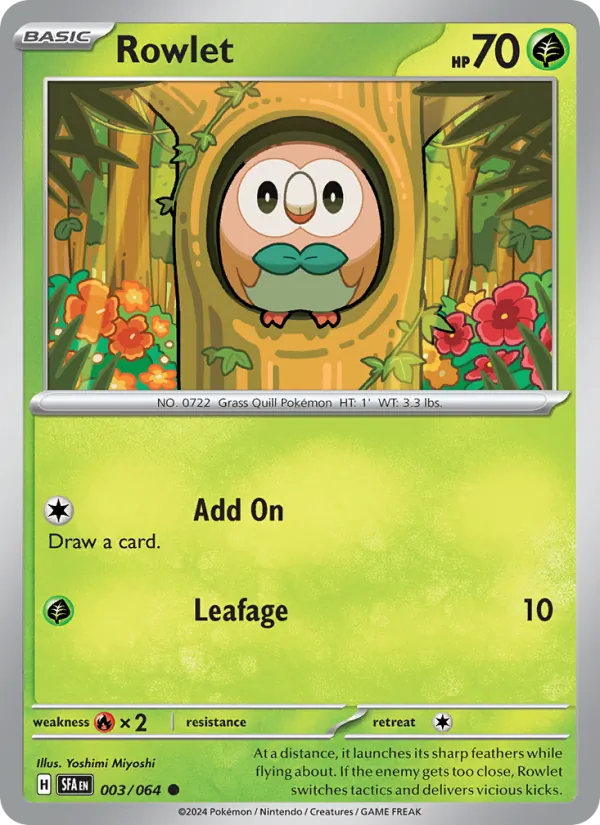 Rowlet – Shrouded Fable 003
