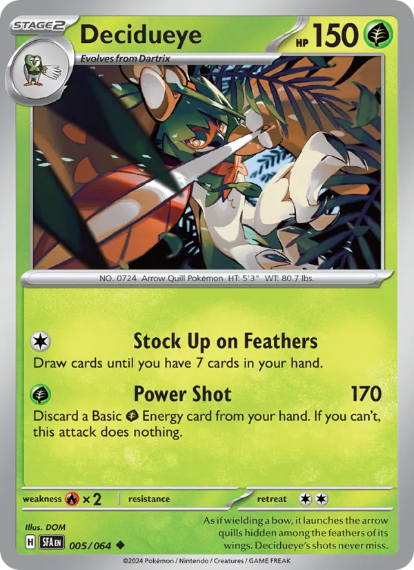 Decidueye – Shrouded Fable 005