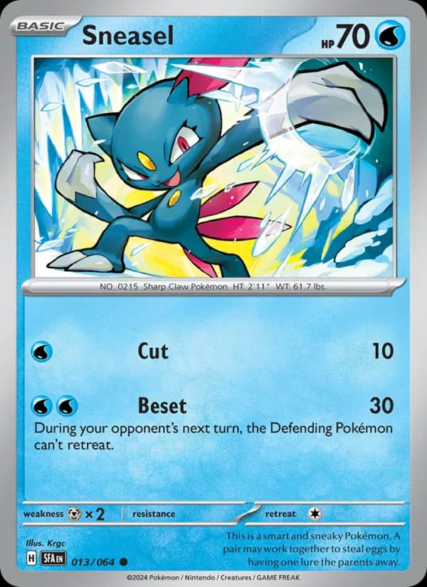 Sneasel – Shrouded Fable 013