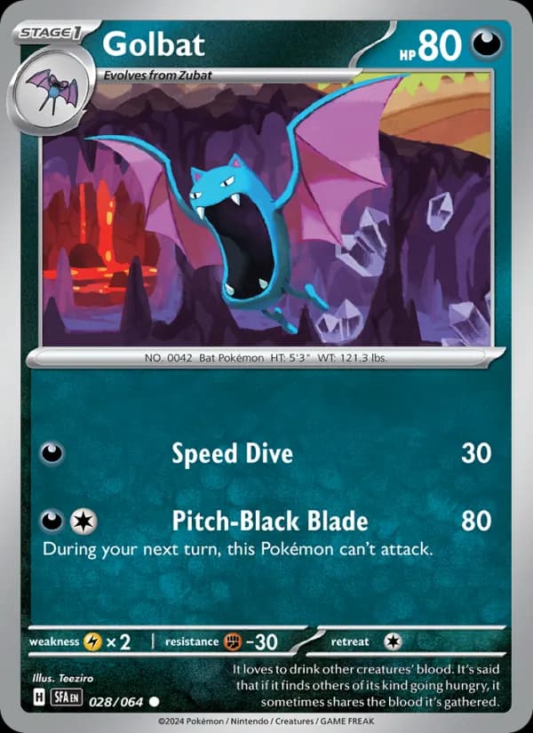 Golbat – Shrouded Fable 028