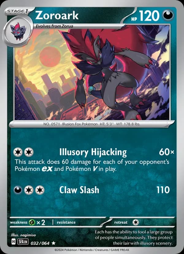 Zoroark – Shrouded Fable 032