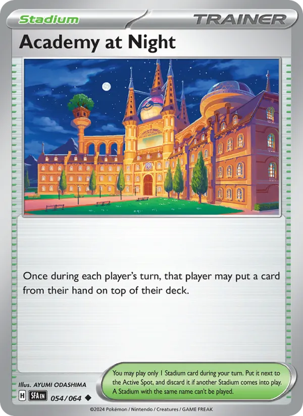 Academy at Night – Shrouded Fable 054