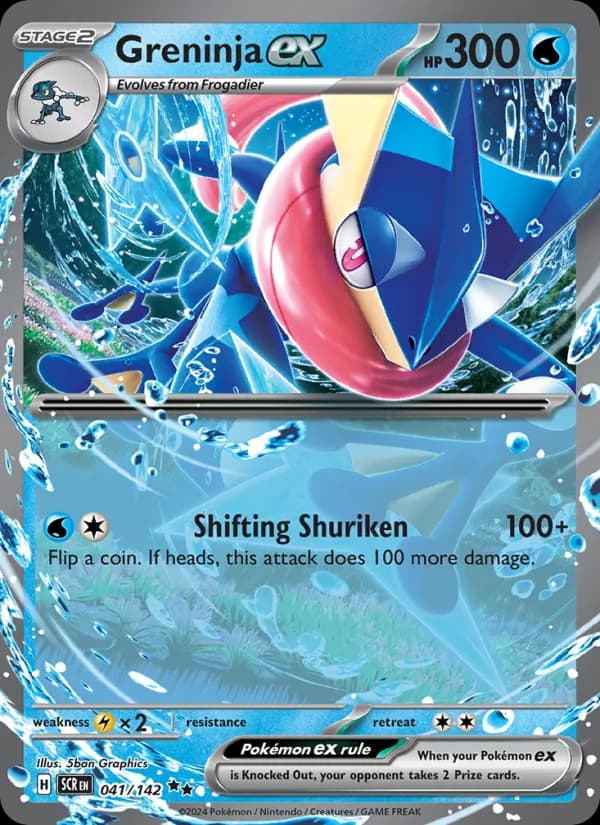 Greninja ex – Stellar Crown 041