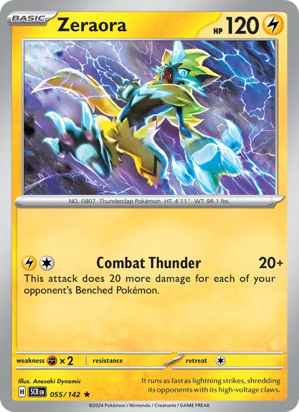Zeraora – Stellar Crown 055