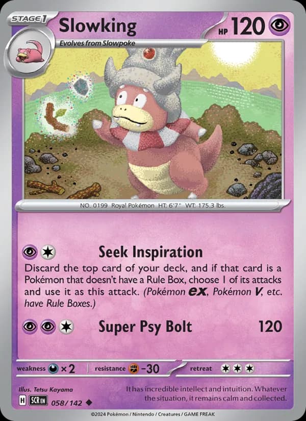 Slowking – Stellar Crown 058