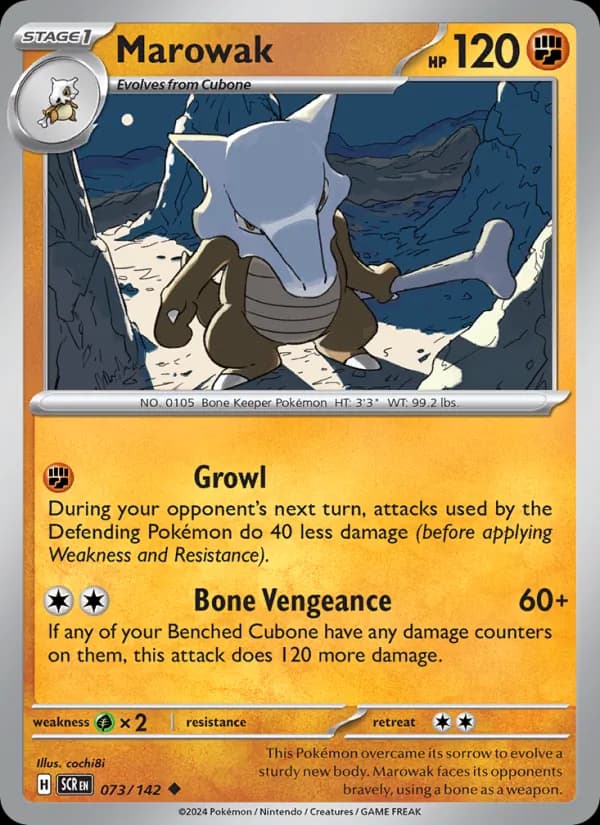Marowak – Stellar Crown 073