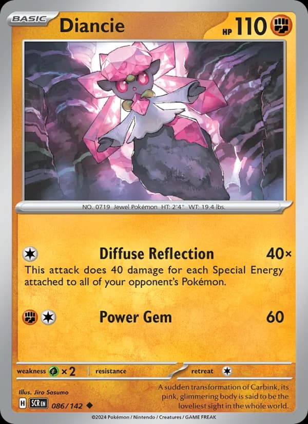 Diancie – Stellar Crown 086