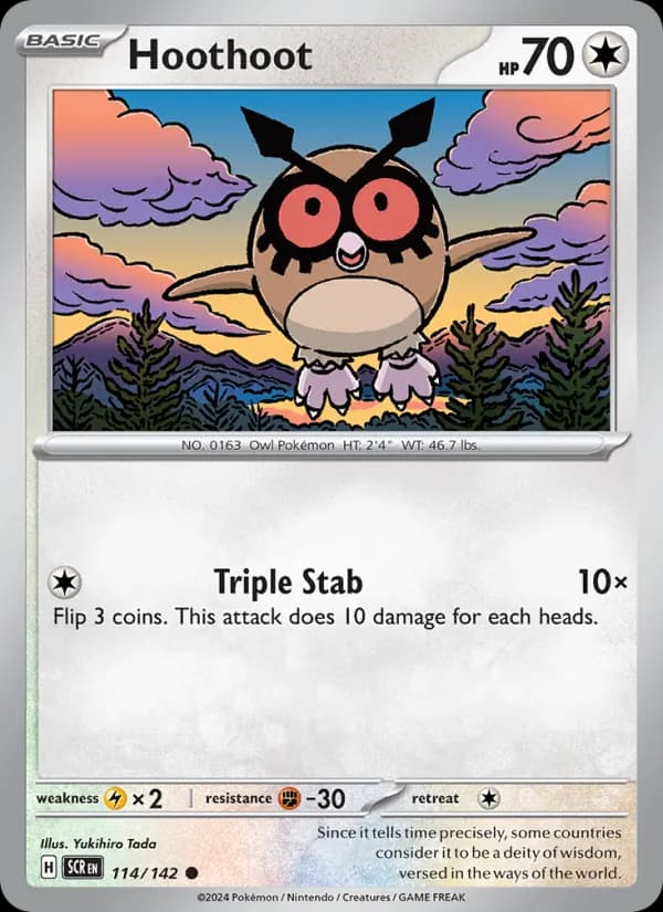 Hoothoot – Stellar Crown 114