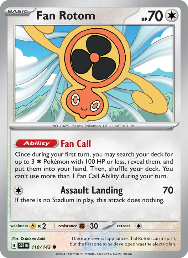 Fan Rotom – Stellar Crown 118