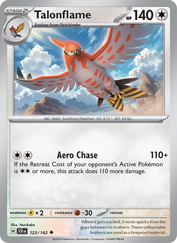 Talonflame – Stellar Crown 123