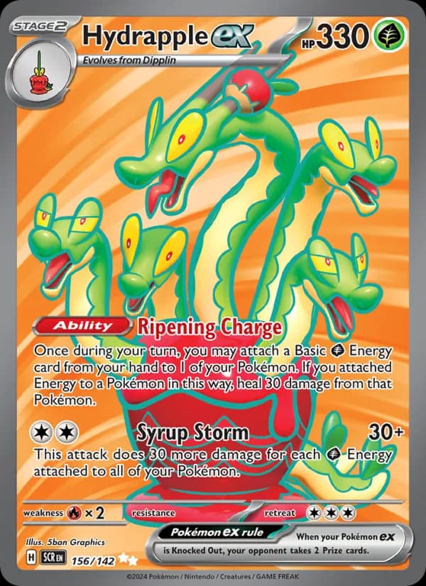 Hydrapple ex – Stellar Crown 156