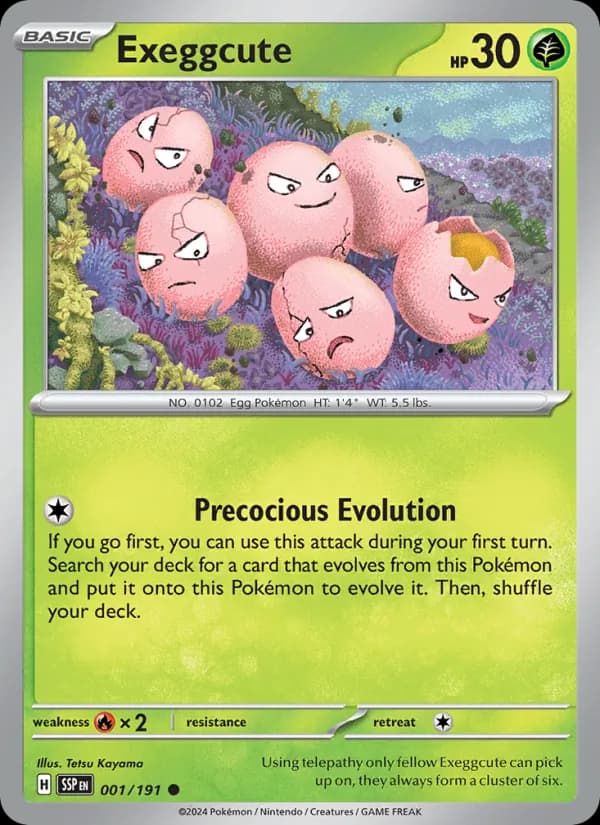 Exeggcute – Surging Sparks 001