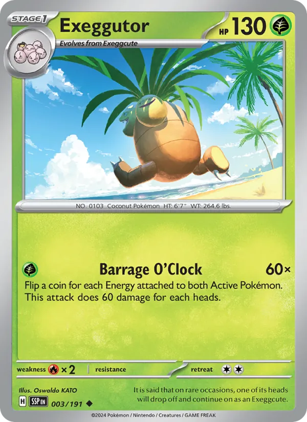 Exeggutor – Surging Sparks 003