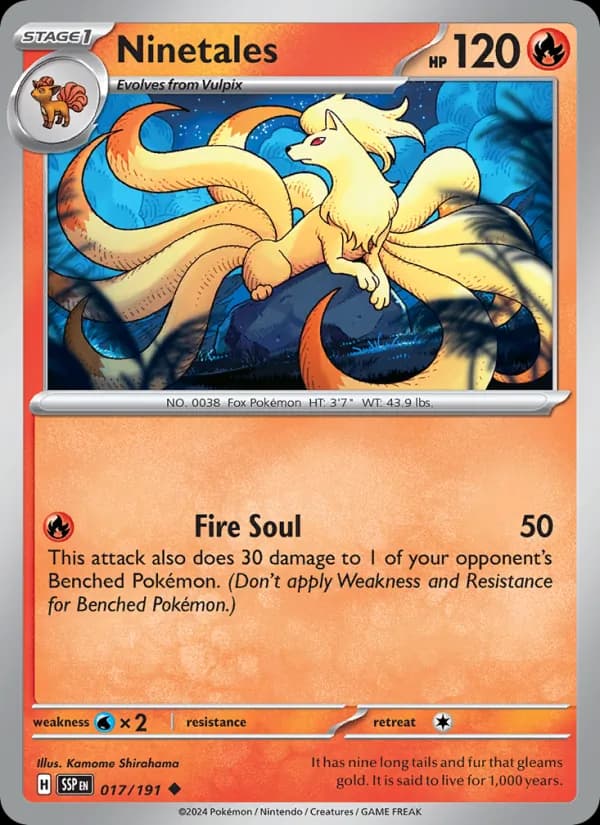 Ninetales – Surging Sparks 017