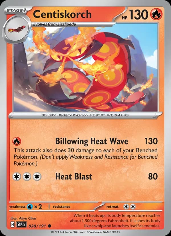 Centiskorch – Surging Sparks 028