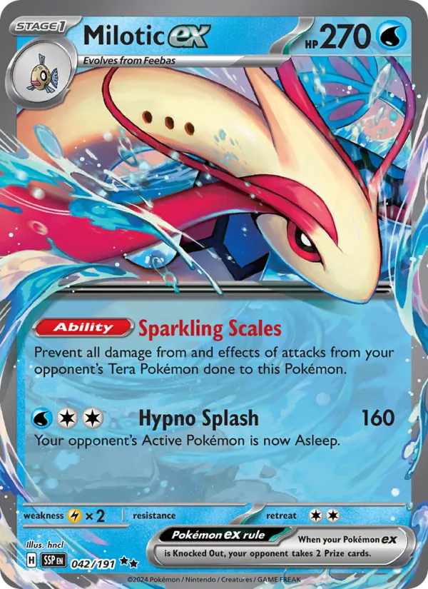 Milotic ex – Surging Sparks 042