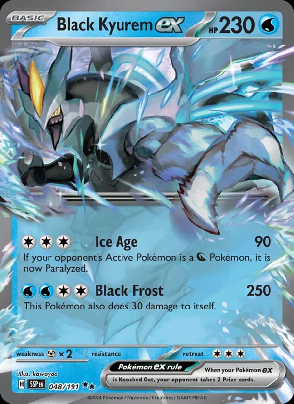 Black Kyurem ex – Surging Sparks 048