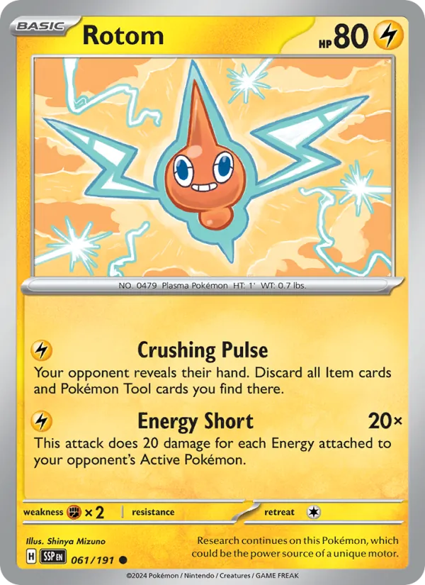 Rotom – Surging Sparks 061