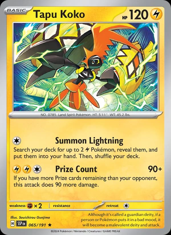 Tapu Koko – Surging Sparks 065