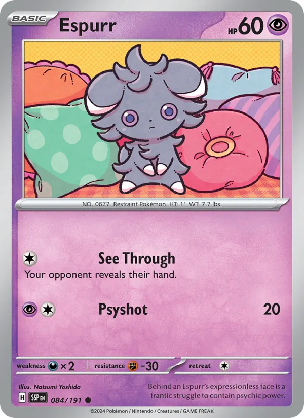 Espurr – Surging Sparks 084