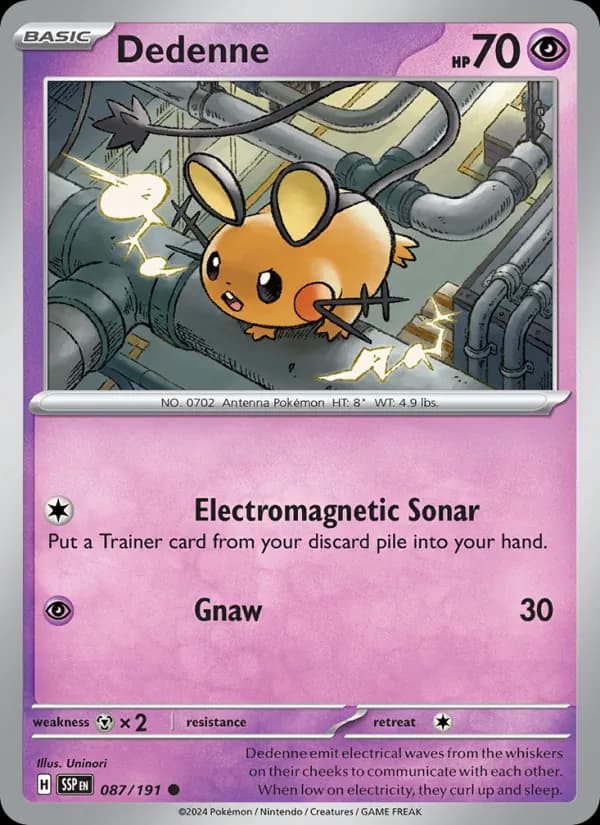 Dedenne – Surging Sparks 087