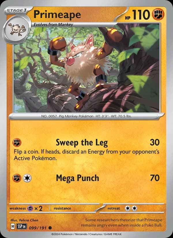 Primeape – Surging Sparks 099