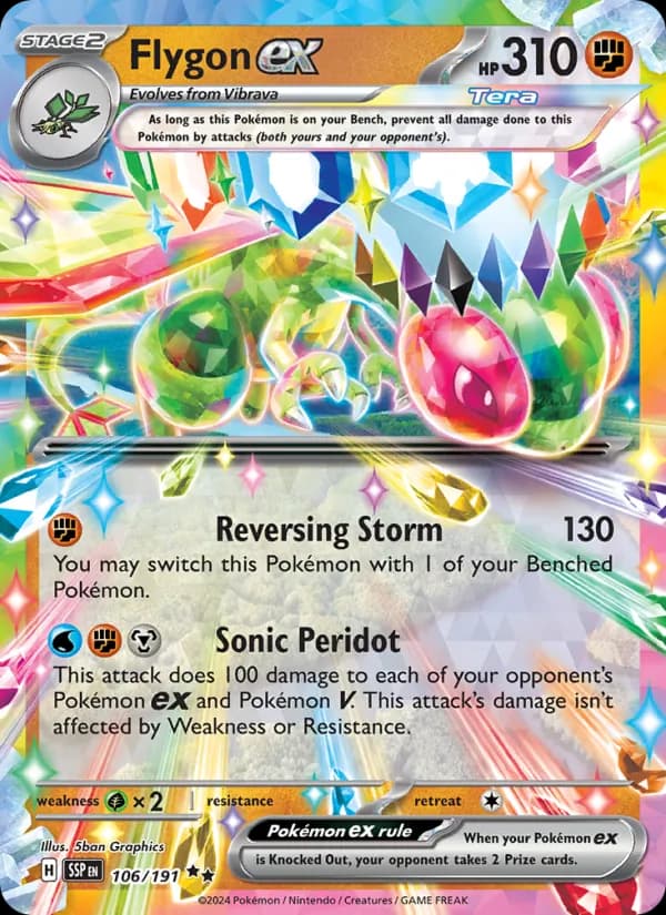 Flygon ex – Surging Sparks 106