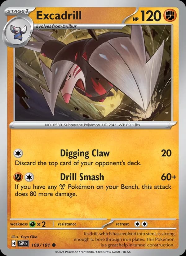 Excadrill – Surging Sparks 109