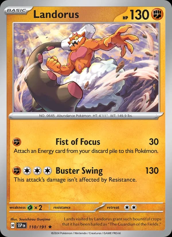 Landorus – Surging Sparks 110