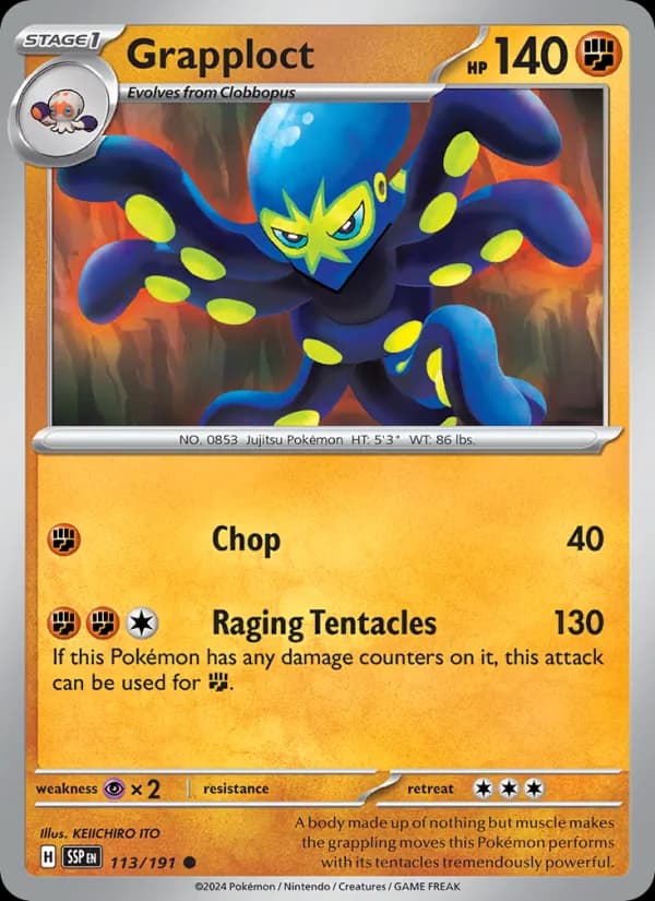 Grapploct – Surging Sparks 113