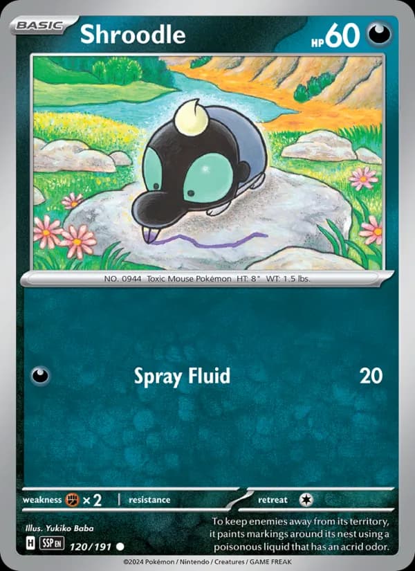 Shroodle – Surging Sparks 120