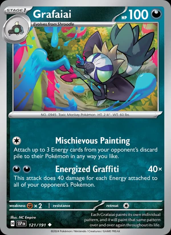 Grafaiai – Surging Sparks 121