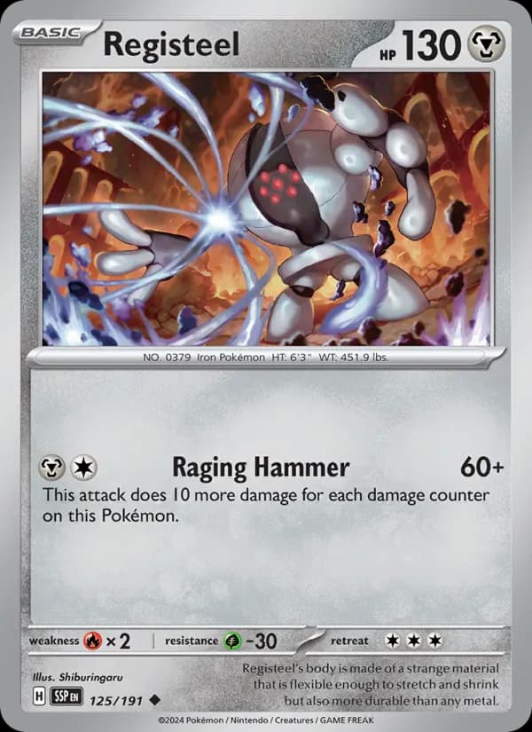 Registeel – Surging Sparks 125