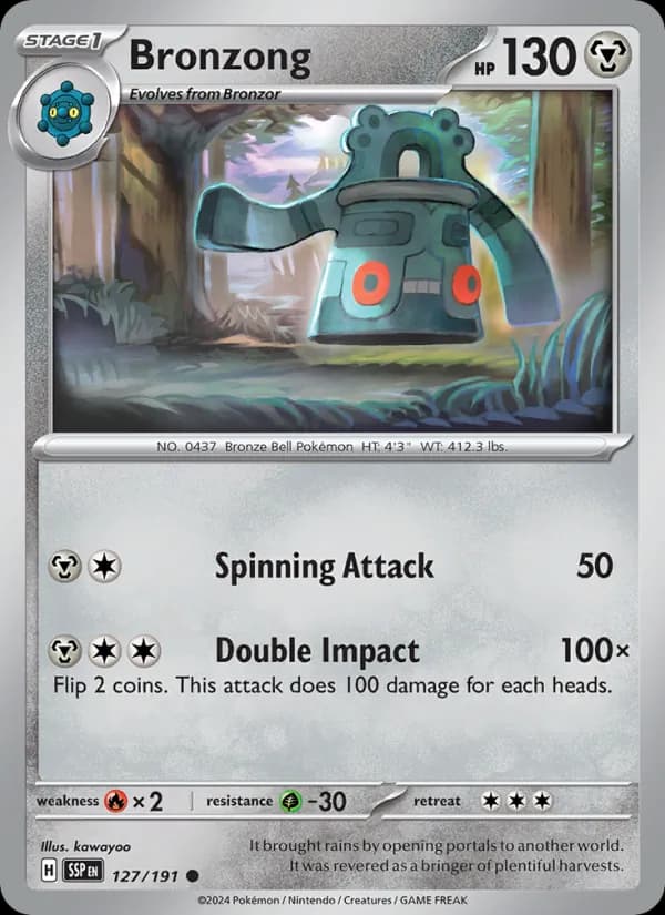 Bronzong – Surging Sparks 127