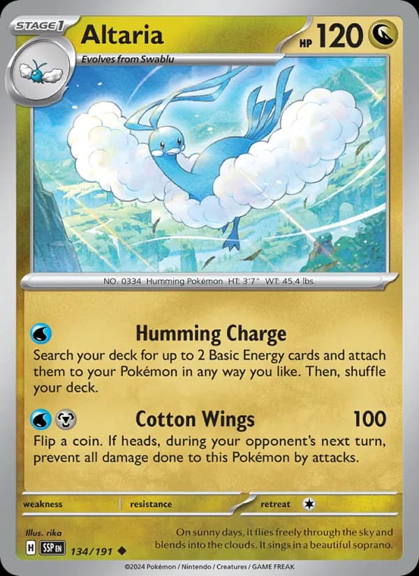 Altaria – Surging Sparks 134