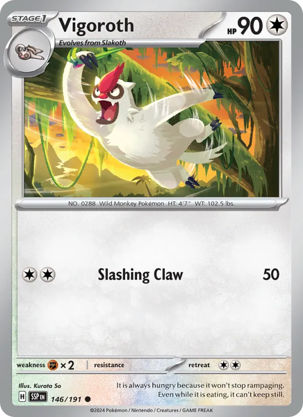 Vigoroth – Surging Sparks 146