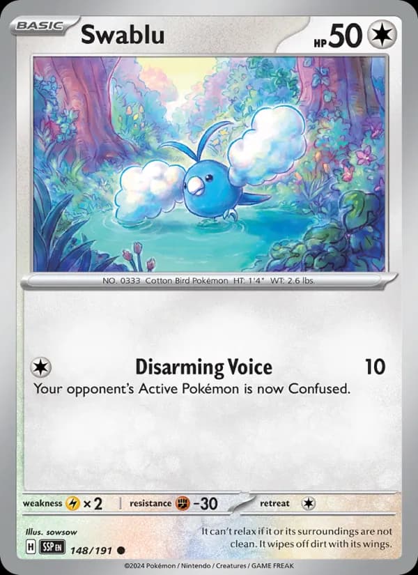 Swablu – Surging Sparks 148