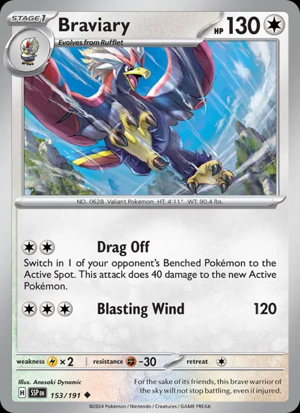 Braviary – Surging Sparks 153