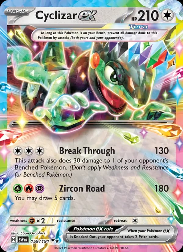Cyclizar ex – Surging Sparks 159