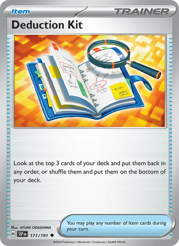Deduction Kit – Surging Sparks 171