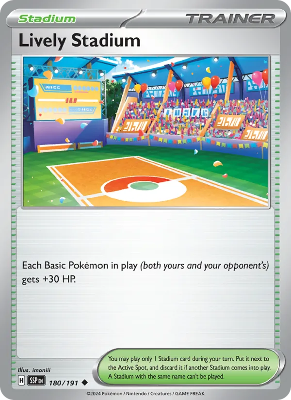 Lively Stadium – Surging Sparks 180