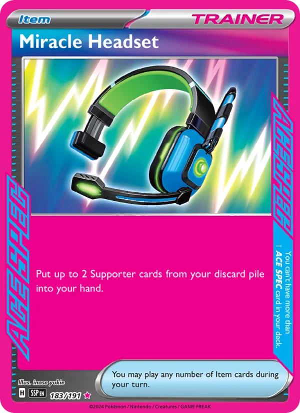 Miracle Headset – Surging Sparks 183