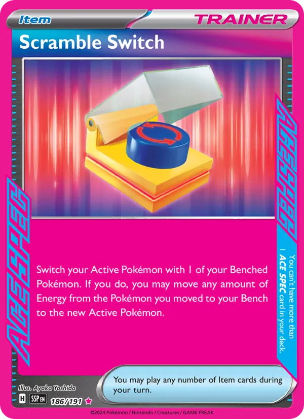 Scramble Switch – Surging Sparks 186
