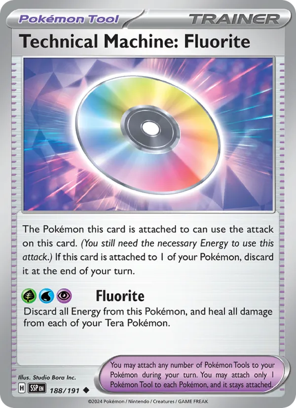 Technical Machine: Fluorite – Surging Sparks 188
